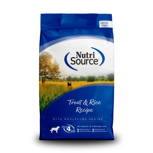 Nutrisource Adult Dog Trout & Rice 5 Lbs by Nutrisource/Tuffys