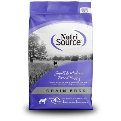 Nutrisource Grain Free Small/Med Breed Puppy Food 5 Lbs by Nutrisource/Tuffys