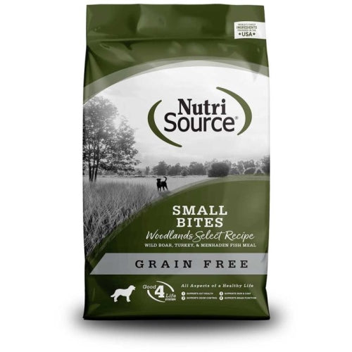 Nutrisource Grain Free Woodlands Select Small Bites 5 Lbs by Nutrisource/Tuffys