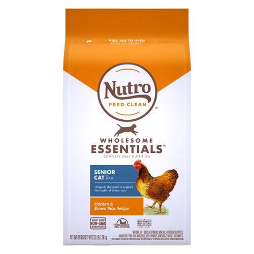 Nutro Indoor Senior Cat Chicken 3 Lbs by Nutro Products, Inc.