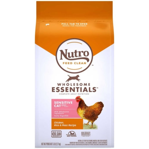Nutro Products, Inc., Nutro Sensitive Cat, 5 Lbs