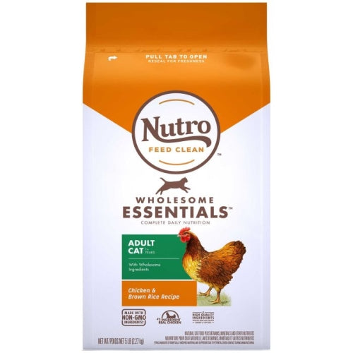 Nutro Products, Inc., Nutro Adult Chicken/Rice Cat, 5 Lbs