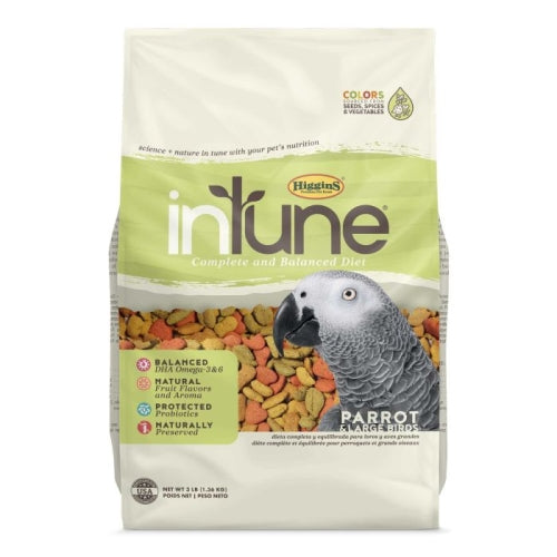 Higgins Intune Parrot 3 Lbs by Higgins