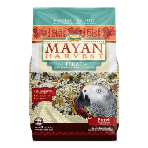 Higgins Mayan Harvest Tik'Al Blend Large Hookbill 3 Lbs by Higgins