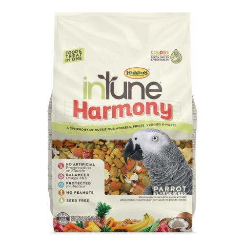 Higgins Intune Harmony Parrot 3 Lbs by Higgins