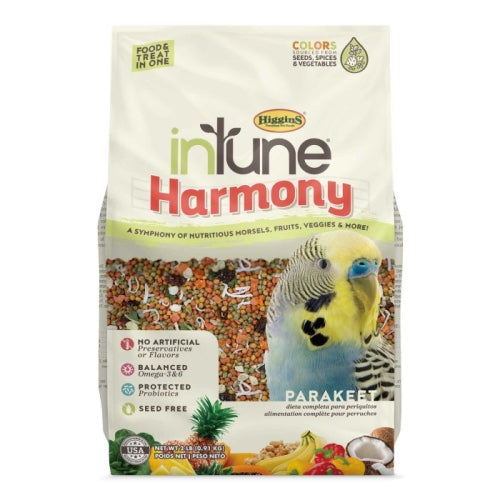 Higgins Intune Harmony Parakeet 2Lbs by Higgins