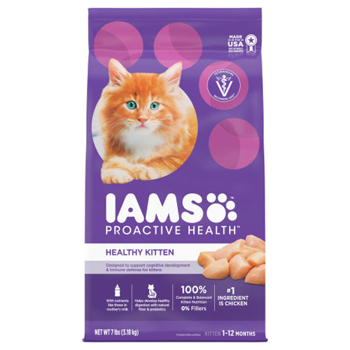 Iams, Iams Healthy Kitten (4 Per Bale), 7 Lbs