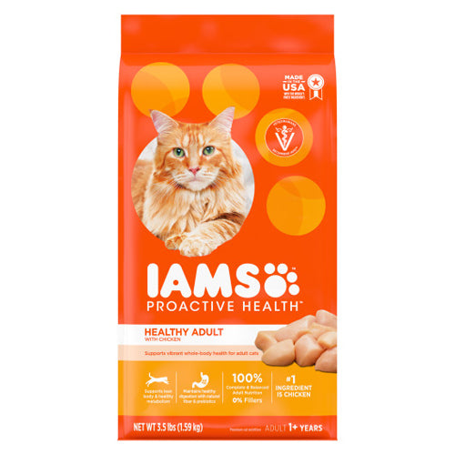 Iams, Iams Cat Original Adult Chicken (4 Per Bale), 3.5 Lbs