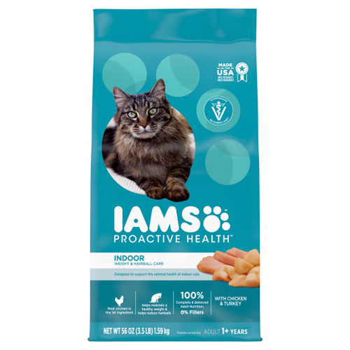 Iams, Iams Cat Indoor Weight Hairball, 3.5 Lbs