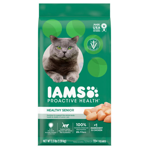 Iams, Iams Cat Healthy Senior (4 Per Bale), 3.5 Lbs