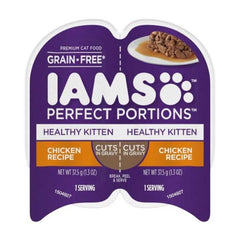 Iams Perfect Portions Kitten Cuts- Chicken 2.6 Oz (Case of 24) by Iams