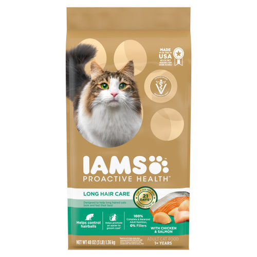 Iams, Iams Cat Long Hair, 3 Lbs