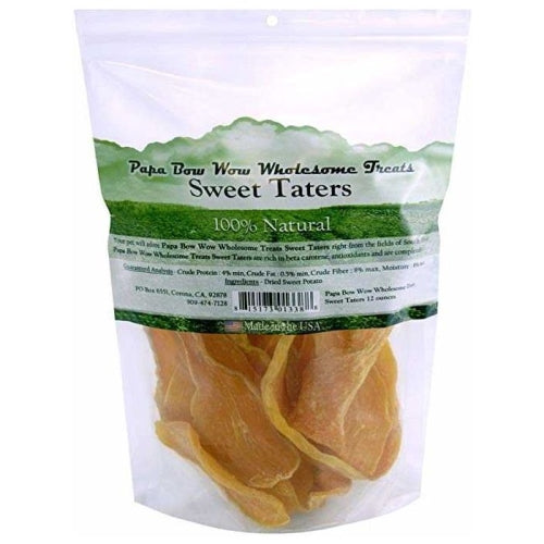 3" Papa Bow Wow Sweet Taters 12 Oz by Canine Caviar Pet Foods