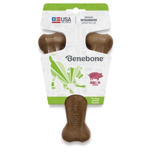 Benebone Llc, Benebeone Medium Bacon Wishbone, 1 Each