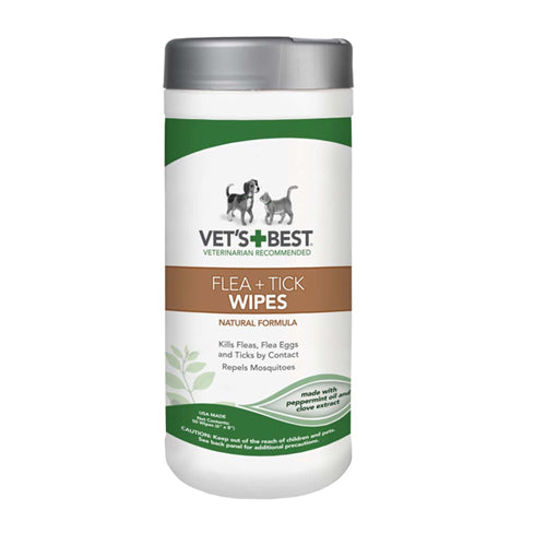 Vet's Best, Vet'S Best Flea & Tick Wipes, 50 Count