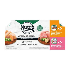 Nutro Cuts In Gravy Trays Chicken & Turkey Multi Pack 1 Each (Case of 2) by Nutro Products, Inc.