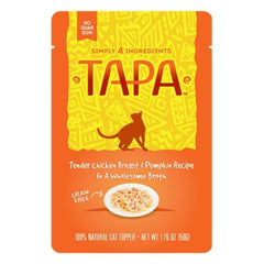 Tapa Chicken & Pumpkin 1.76 Oz (Case of 8) by Rawz C/O Pioneer Freight & Log