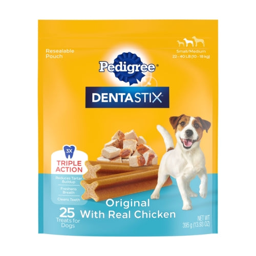 Pedigree, Pedigree Dentastix Sm/Med, 13.93 Oz