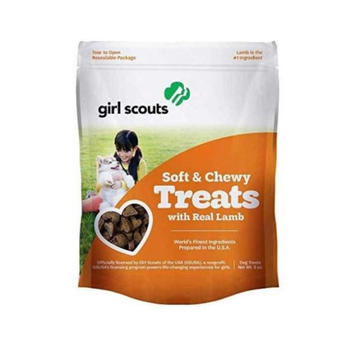 Nutrisource Girl Scouts Soft & Chewy Lamb Dog Treats 5 Oz by Nutrisource/Tuffys