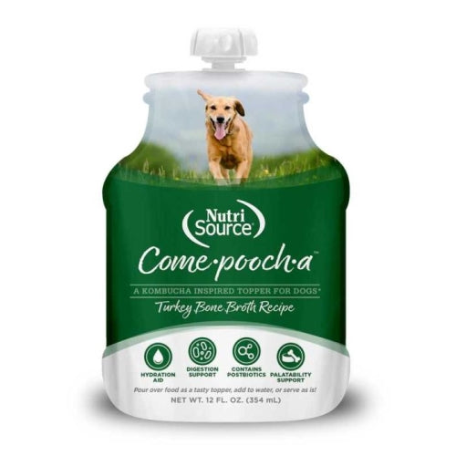 Nutrisource Come-Pooch-A Turkey Broth Recipe 12 Oz (Case of 12) by Nutrisource/Tuffys