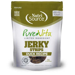 Nutrisource Pure Vita Duck Jerky 4 Oz by Nutrisource/Tuffys