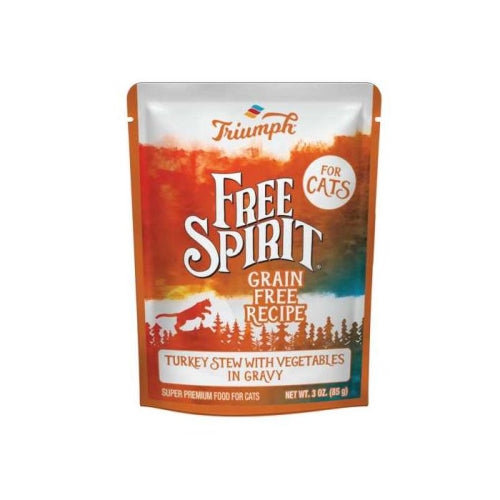 Triumph Free Spirit Grain Free Turkey & Vegetable 3 Oz (Case of 2) by Triumph/Sunshine Mills