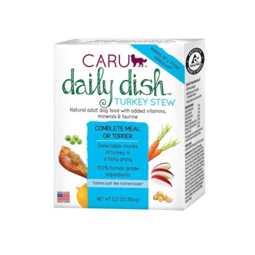 Caru Daily Dish Turkey Stew 12.5 Oz (Case of 12) by Caru Pet Food