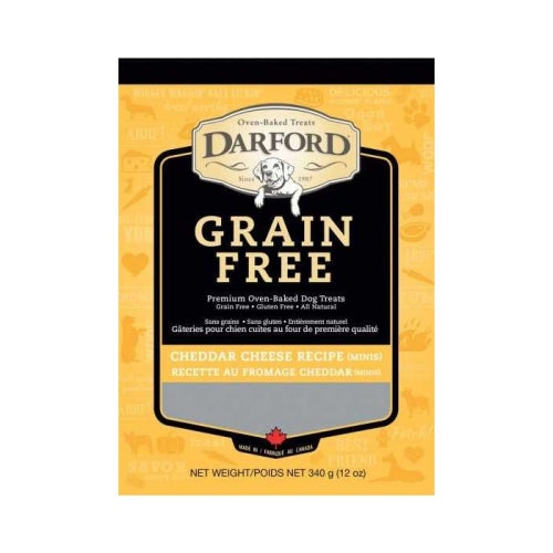 Darford Grain Free Cheddarcheese Mini's 12 Oz (Case fo 6) by Darford