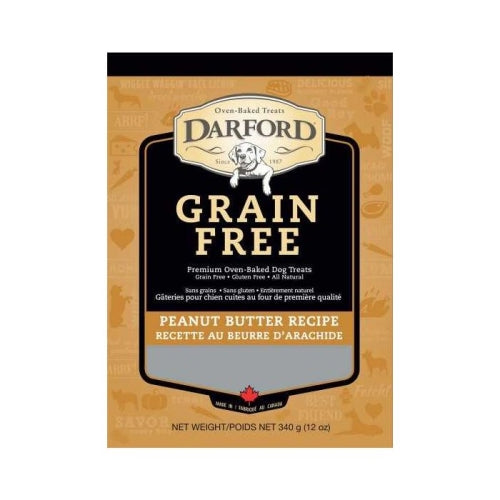 Darford Grain Free Peanut Butter Recipe 12 Oz (Case fo 6) by Darford