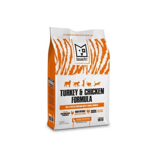 Squarepet Feline Turkey & Chicken 4.4 Lbs by Squarepet Nutrition Llc