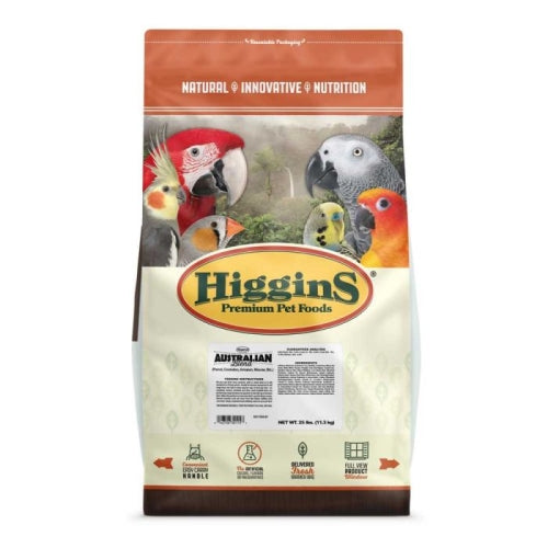 Higgins Australian Small Hookbills 25 Lbs by Higgins