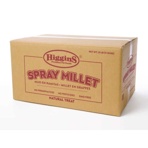 Higgins Spray Millet 25 Lbs by Higgins