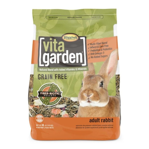 Higgins, Higgins  Garden Adult Rabbit, 4 Lbs