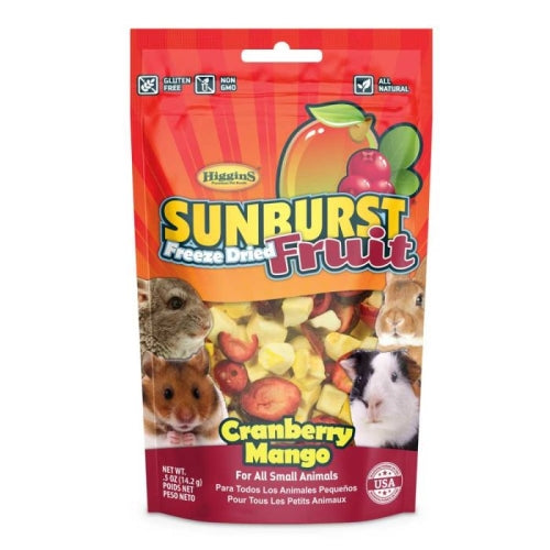 Higgins Sunburst Freeze Dried Fruit Cranberry Mango .5 Oz by Higgins