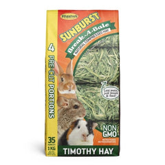 Higgins Sunburst Break-A-Bale Timothy Hay 35 Oz by Higgins