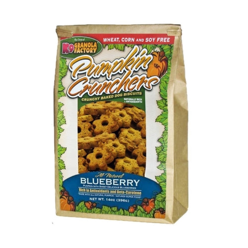 K-9 Granola Factory Pumpkin Crunchers Blueberry 14 Oz by K9 Granola Factory