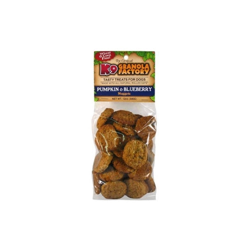 K-9 Granola Factory Mini Pumpkin & Blueberry Nuggets 12 Oz by K9 Granola Factory