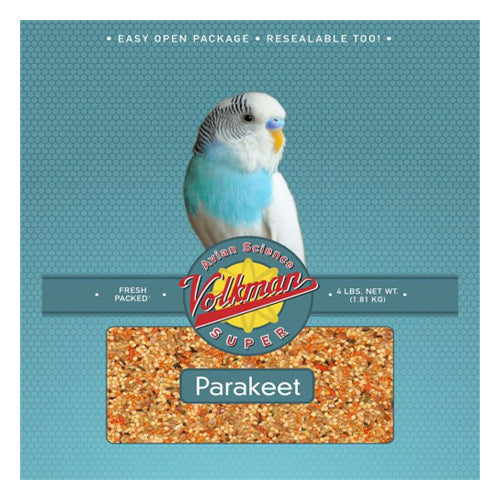 Volkman Seed Company Avian Science Super Parakeet Bird Treat 1 Each/40 lb by Volkman Seed Company