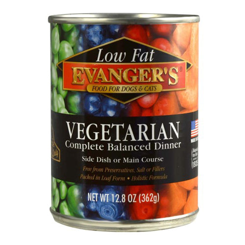 Evangers, Evanger's Super Premium Wet Dog & Cat Food, Vegetarian, 12Each/12.8 Oz, 12 Pack (Count of 12)