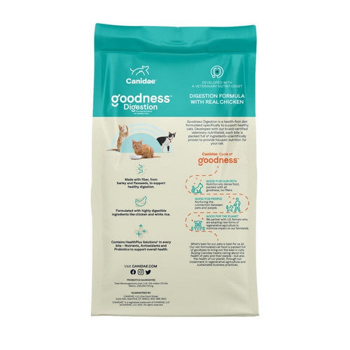 Canidae, CANIDAE Goodness For Digestion Dry Cat Food, Chicken, 1 Each/10 lb