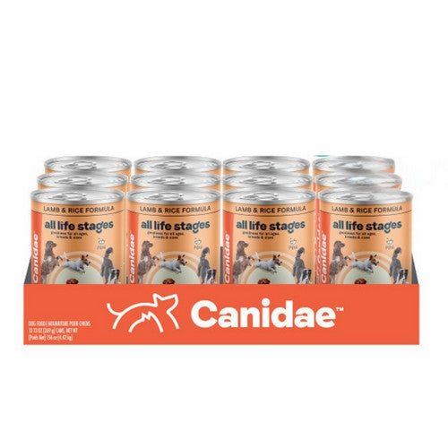 Canidae, CANIDAE All Life Stages Wet Dog Food, Lamb & Rice, 12Each/13 Oz (Count of 12)