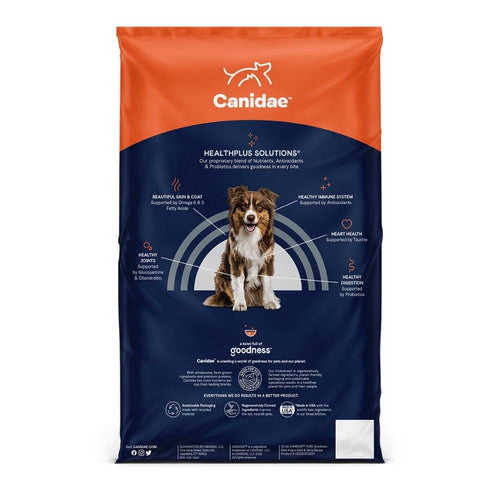 Canidae, CANIDAE PURE with Wholesome Grains Dry Dog Food, Beef & Barley, 1 Each/24 lb