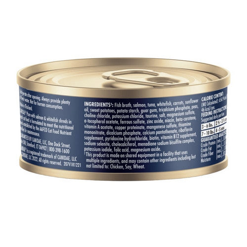 Canidae, CANIDAE Pure Adore Wet Cat Food, Salmon & Whitefish in Broth, 24Each/2.46 Oz (Count of 24)
