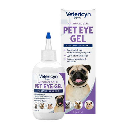 Vetericyn Plus, Vetericyn Plus Antimicrobial Eye Gel for Pets, 1 Each/3 Oz