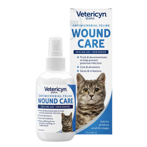 Vetericyn Plus, Vetericyn Plus Feline Wound & Skin Care, 1 Each/3 Oz