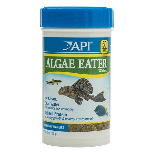 API, API Algae Eater Premium Sinking Wafer Fish Food, 3.7 Oz