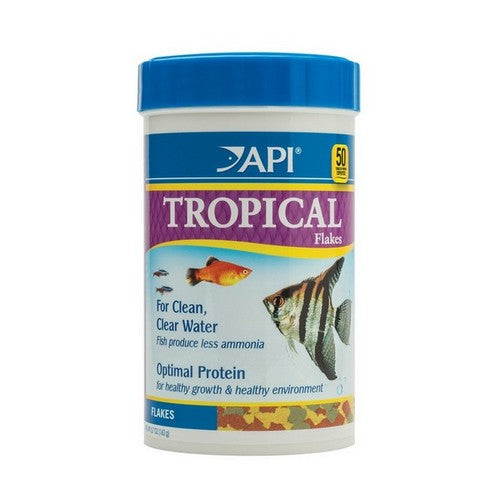 API, API Tropical Premium Flakes Fish Food, 1 Each/5.7 Oz