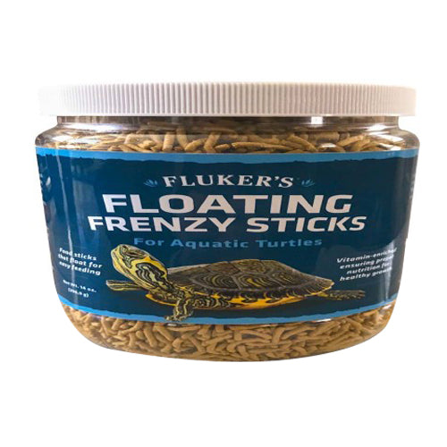 Fluker's Floating Frenzy Sticks for Aquatic Turtles 1 Each/14 Oz by San Francisco Bay Brand