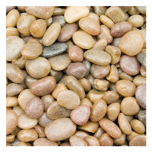 Estes, Estes Stoney River Premium Jumbo Gems Aquarium Gravel, Natural 25 Lbs (Count of 2)