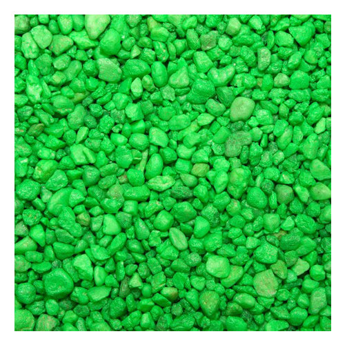 Estes Spectrastone Permaglo Aquarium Gravel Green, 1 Each/5 lb by Estes